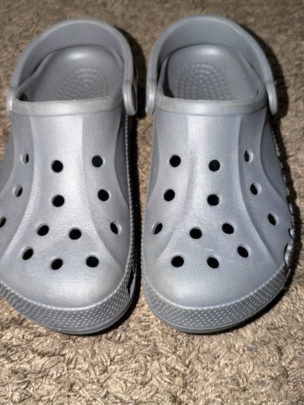 BOYS CROCS- Gray